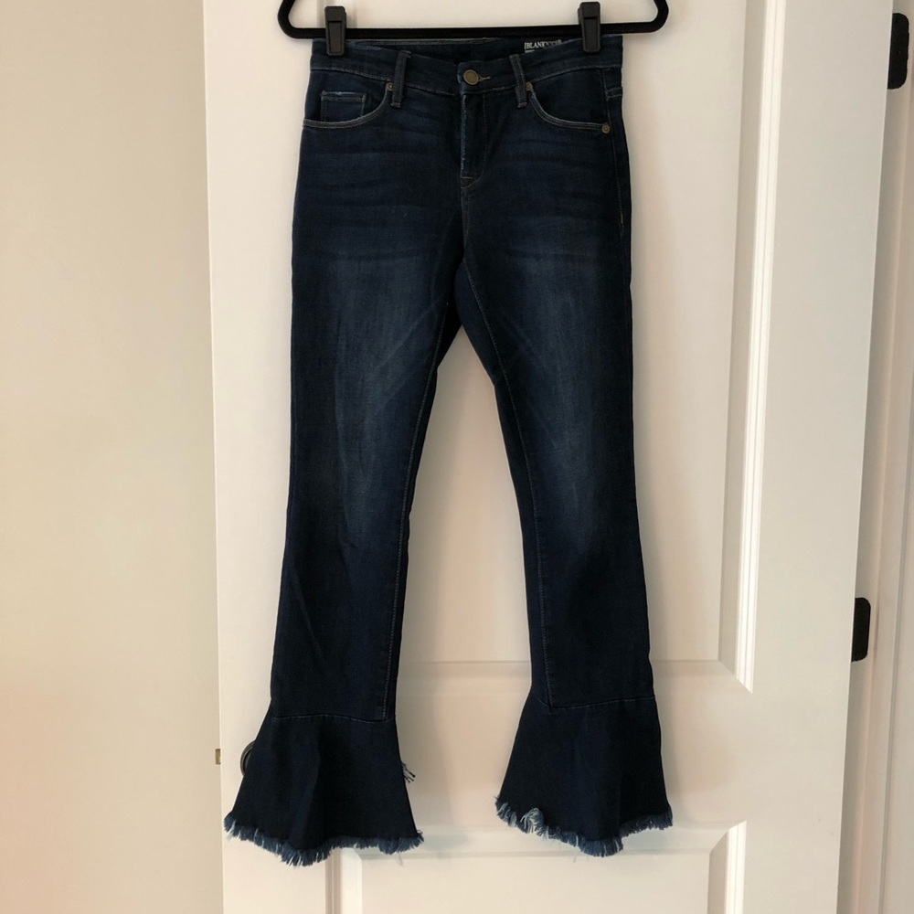 BlankNYC Denim Kick Flare Crop Jean